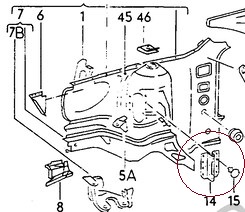 Spurstangenschutz Audi Typ 81- 823863187 – Bild 5